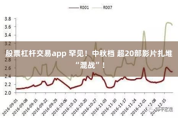 股票杠杆交易app 罕见！中秋档 超20部影片扎堆“混战”！