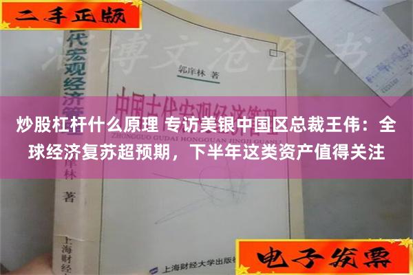 炒股杠杆什么原理 专访美银中国区总裁王伟：全球经济复苏超预期，下半年这类资产值得关注