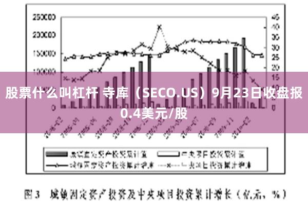 股票什么叫杠杆 寺库（SECO.US）9月23日收盘报0.4美元/股