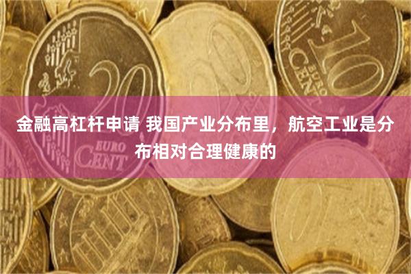 金融高杠杆申请 我国产业分布里，航空工业是分布相对合理健康的