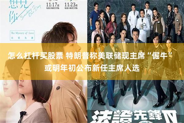 怎么杠杆买股票 特朗普称美联储现主席“倔牛” 或明年初公布新任主席人选